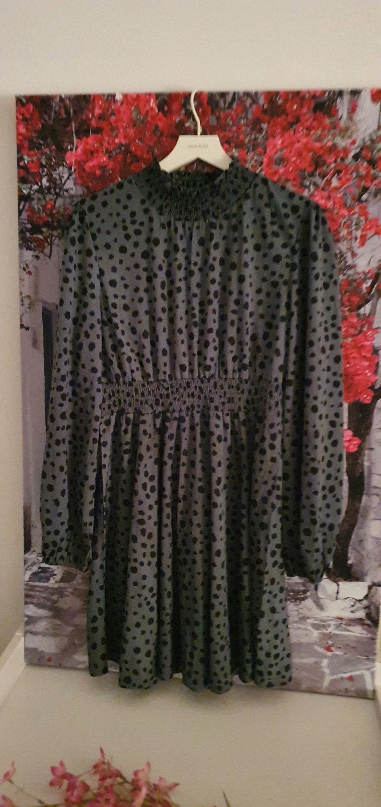 Jacqueline de jong jurk mt l, Kleding | Dames, Verzenden, Nieuw, Onder de knie
