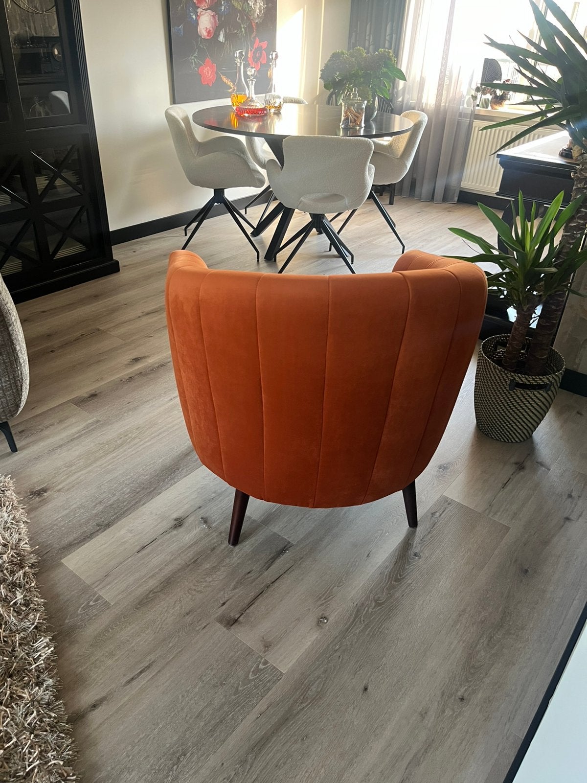 Fauteuil, Ophalen, Zo goed als nieuw, Stof, 50 tot 75 cm