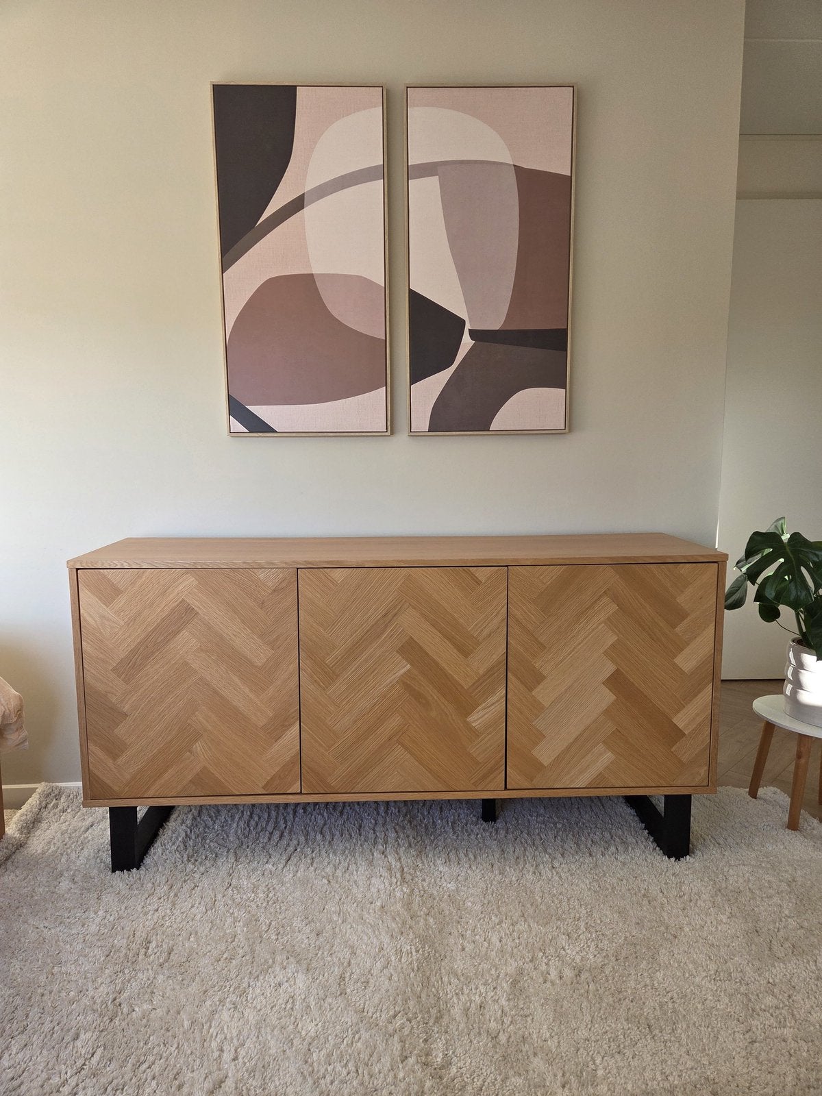Mooi tv dressoir Jysk, Huis en Inrichting, Ophalen, Zo goed als nieuw, 25 tot 50 cm, 150 tot 200 cm