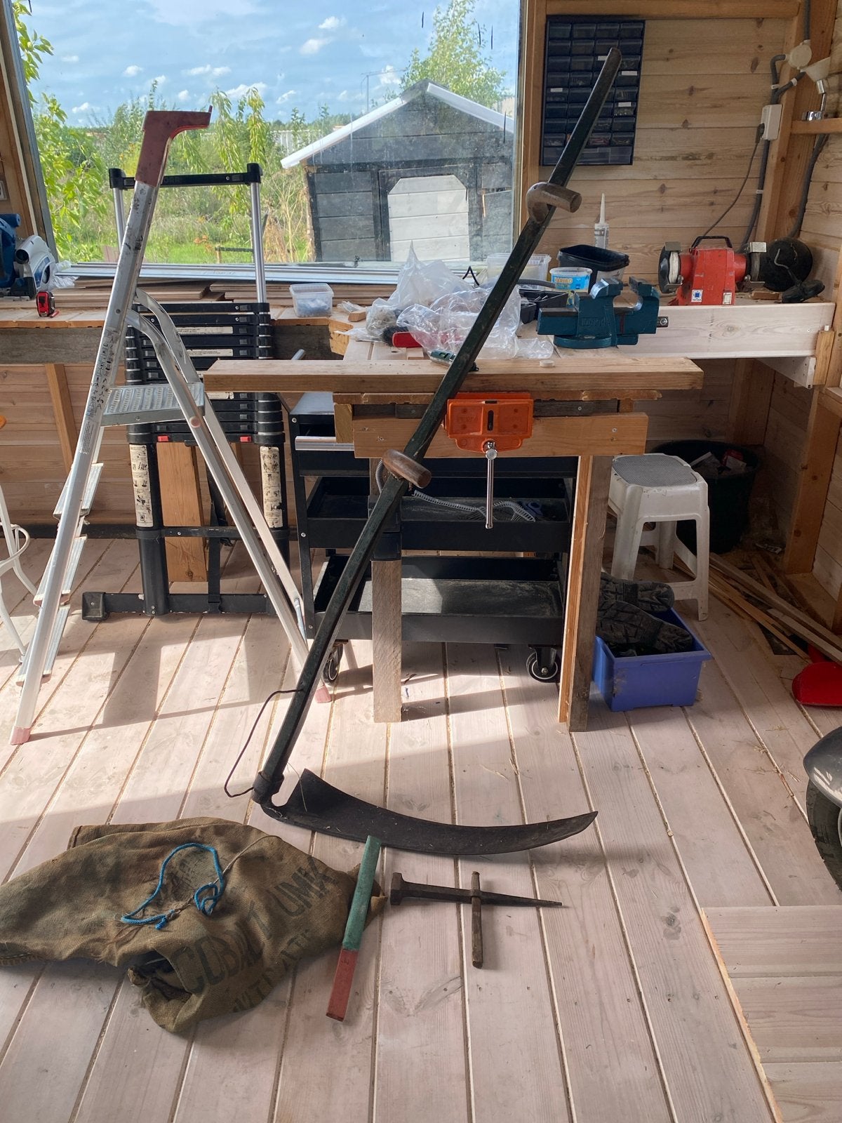Zeis met toebehoren - Handgereedschap voor tuin en land, Ophalen, Gebruikt, Overige typen
