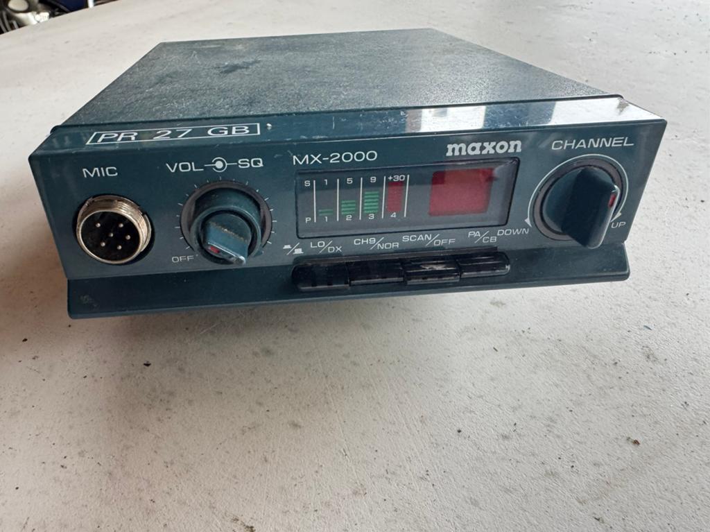 27mc zender ontvanger 12v, Ophalen of Verzenden, Gebruikt, Zender en Ontvanger