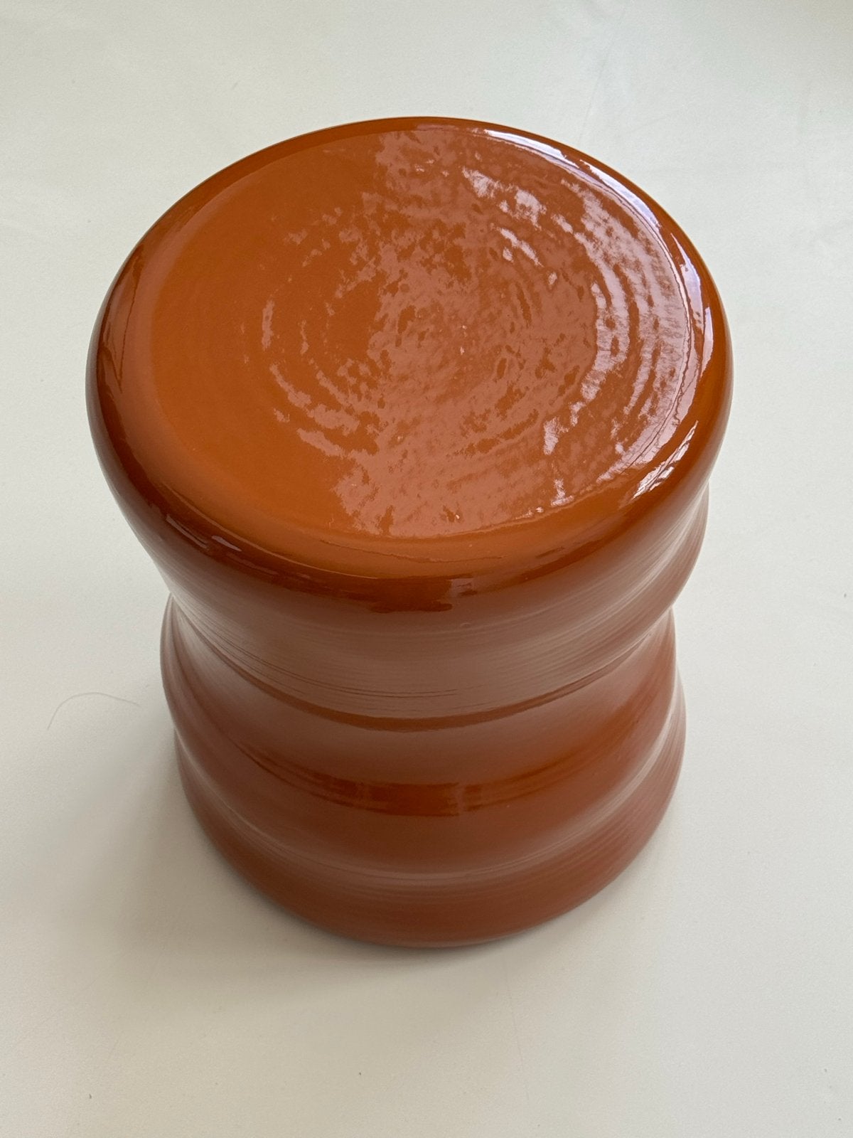 Serax Terracotta Kruk/Bijzettafel, Ophalen, Zo goed als nieuw, Overige materialen