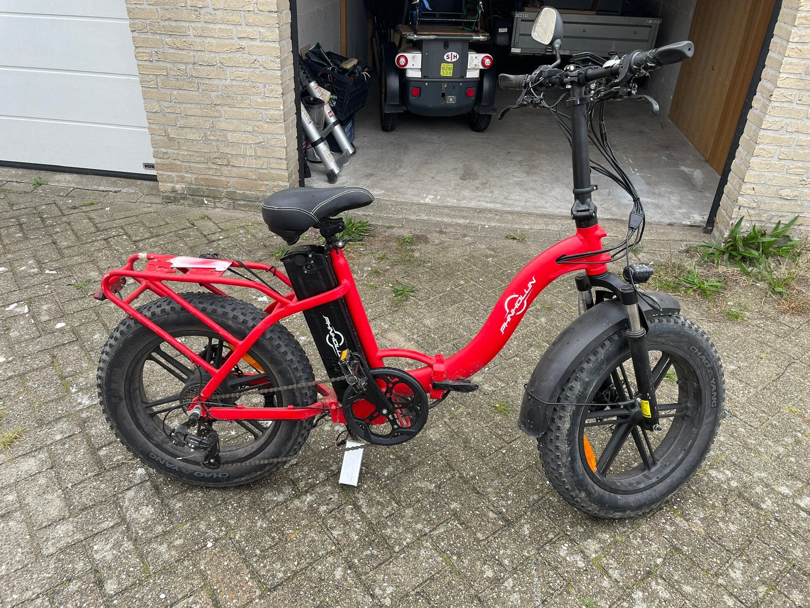 Vouwfiets elektrich, Minder dan 47 cm, Ophalen, Overige merken