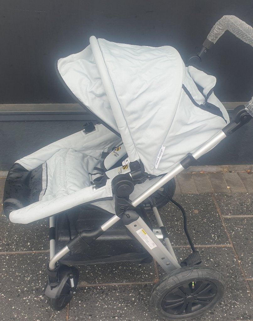 Bumble and bee combinatie kinderwagen creme, Onbekend, Nieuw, Verstelbare duwstang, Bumble and bee