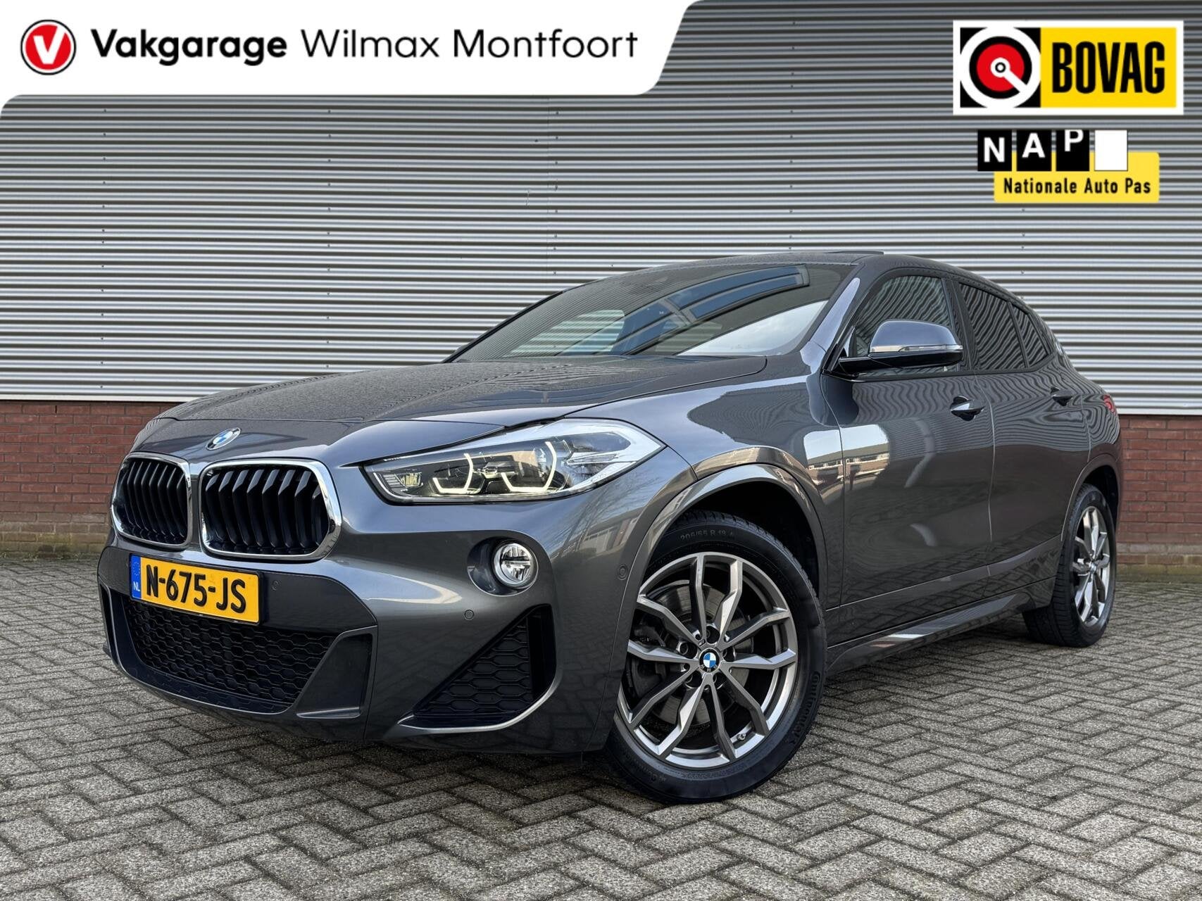 BMW X2 sDrive20i High Executive M Sport 192pk|Pano|Head-Up|A, Auto's, 1998 cc, Met garantie (alle), 1435 kg, Alcantara