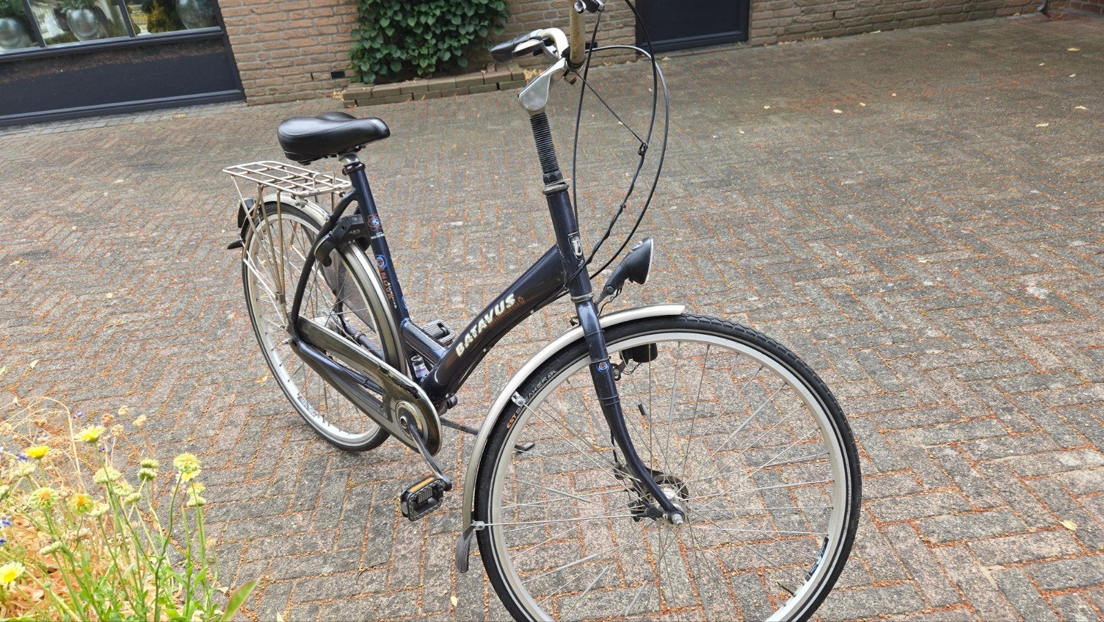 Batavus Damesfiets 50 cm, 7 versnellingen, trommelremmen, Fietsen en Brommers, Ophalen, Gebruikt, Versnellingen, Batavus