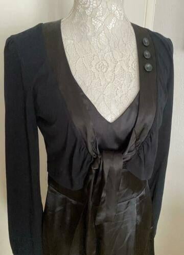 Jasje van Bellissima met bijp. Jurk maat M/L, Kleding | Dames, Maat 38/40 (M), Zwart, Ophalen of Verzenden, Zo goed als nieuw