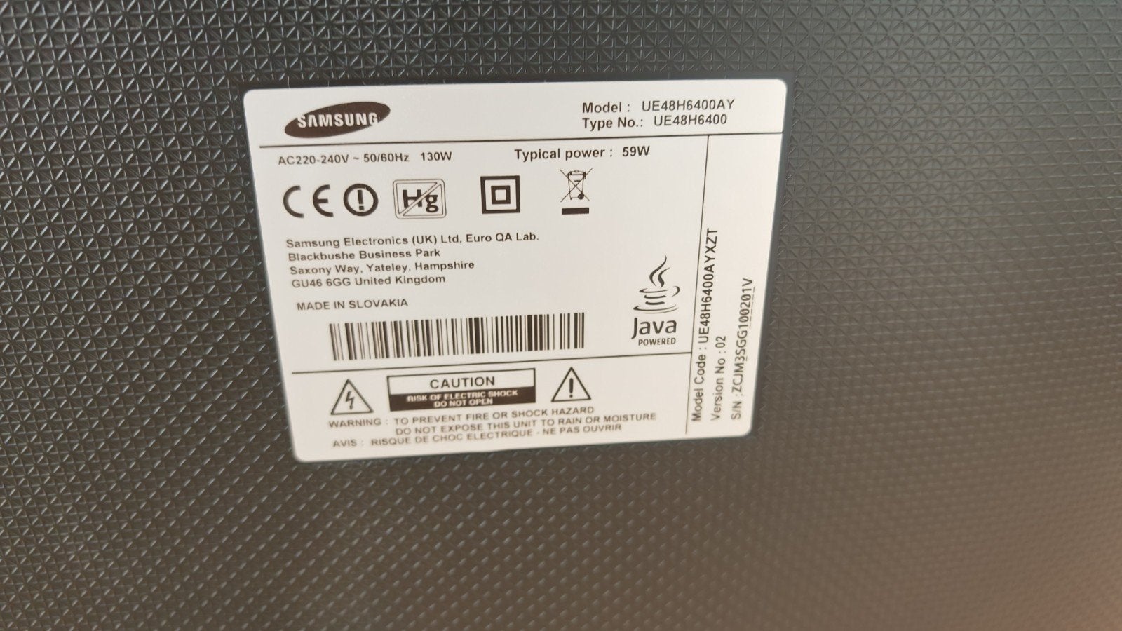 Foto 3 van Samsung UE48H6400AY Smart TV - 48 inch Full HD LED