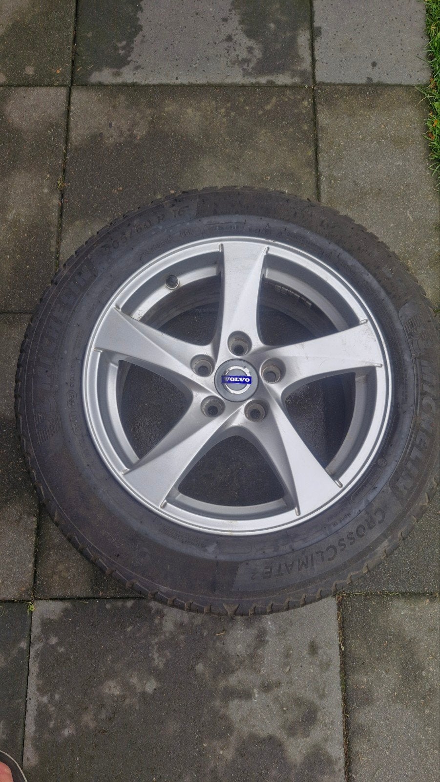 volvo Ford velgen 16 inch + michelin all season  205 60 r16, Ophalen, Velg(en), 16 inch, 205 mm