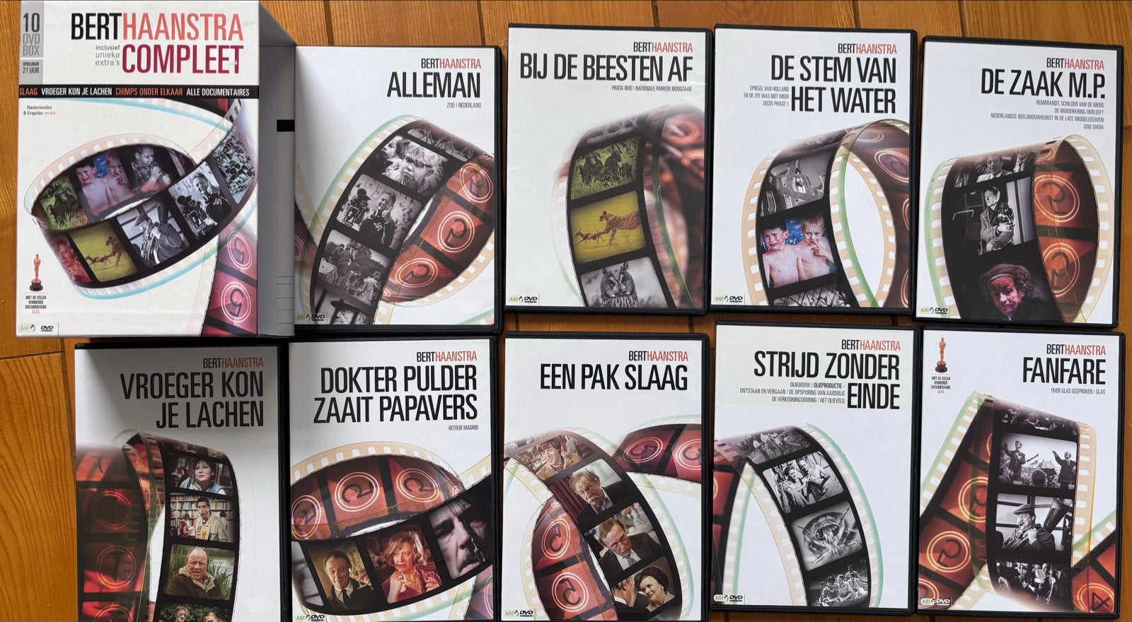 Bert Haanstra Compleet - 9 DVD Boxset, Ophalen, Alle leeftijden, Nederlands, Nederlands
