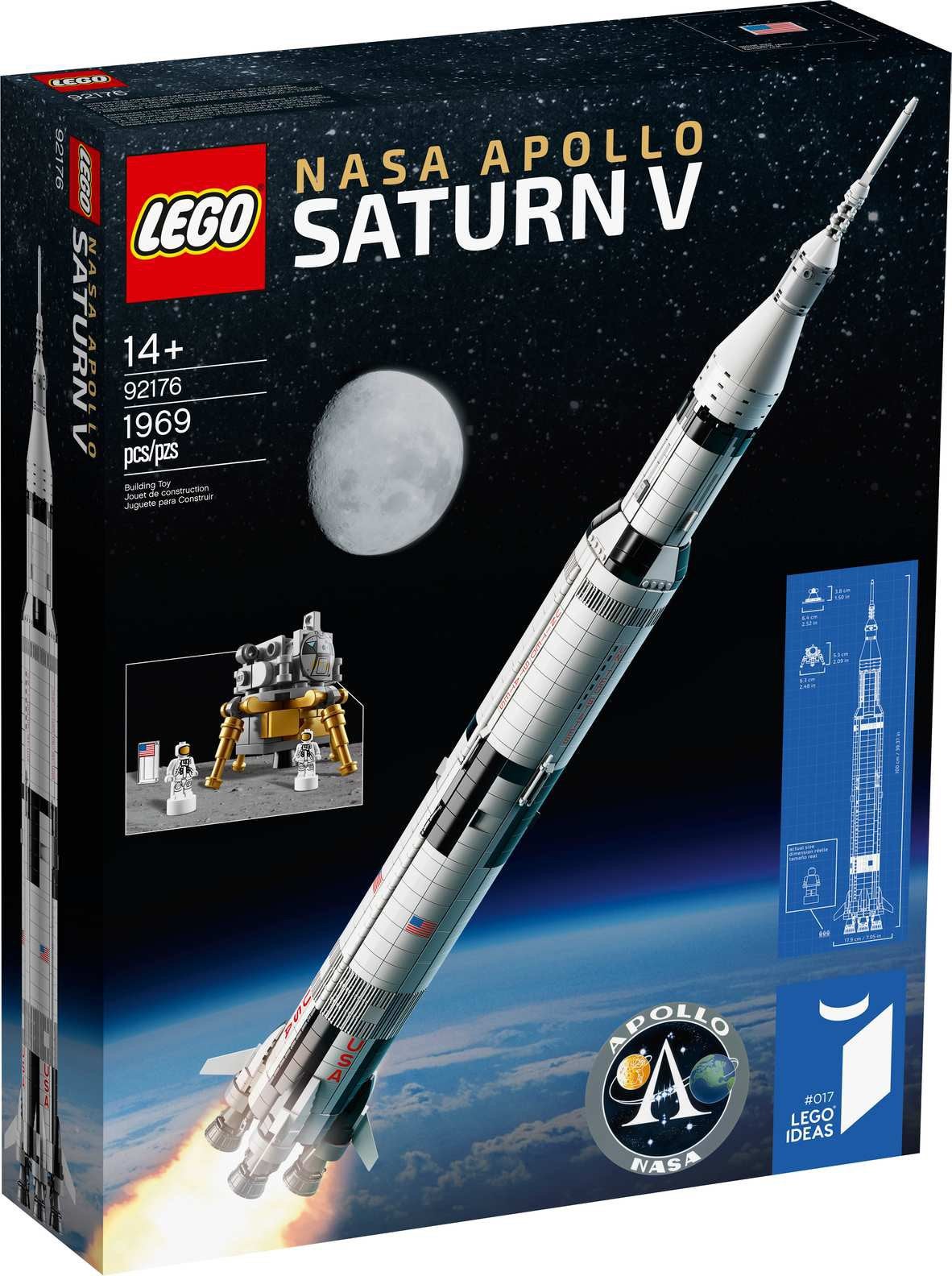 Foto 10 van Lego NASA Apollo Saturn VV29 majesteuze blikvanger