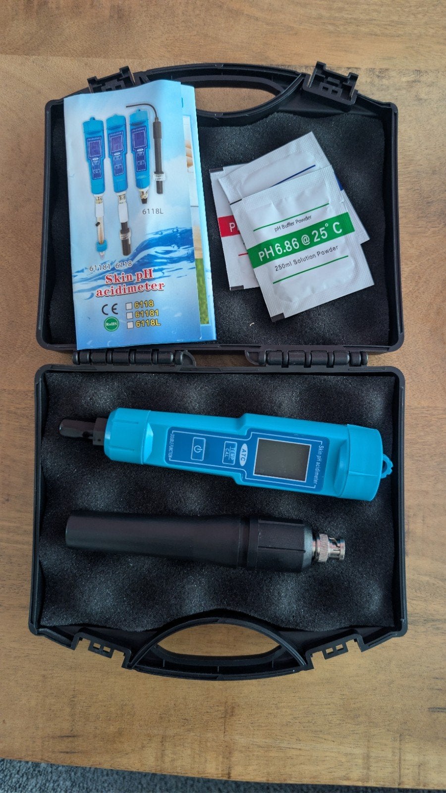 Nieuwe Digitale pH-meter voor vloeistoffen, kaas en vlees, Verzenden, Nieuw
