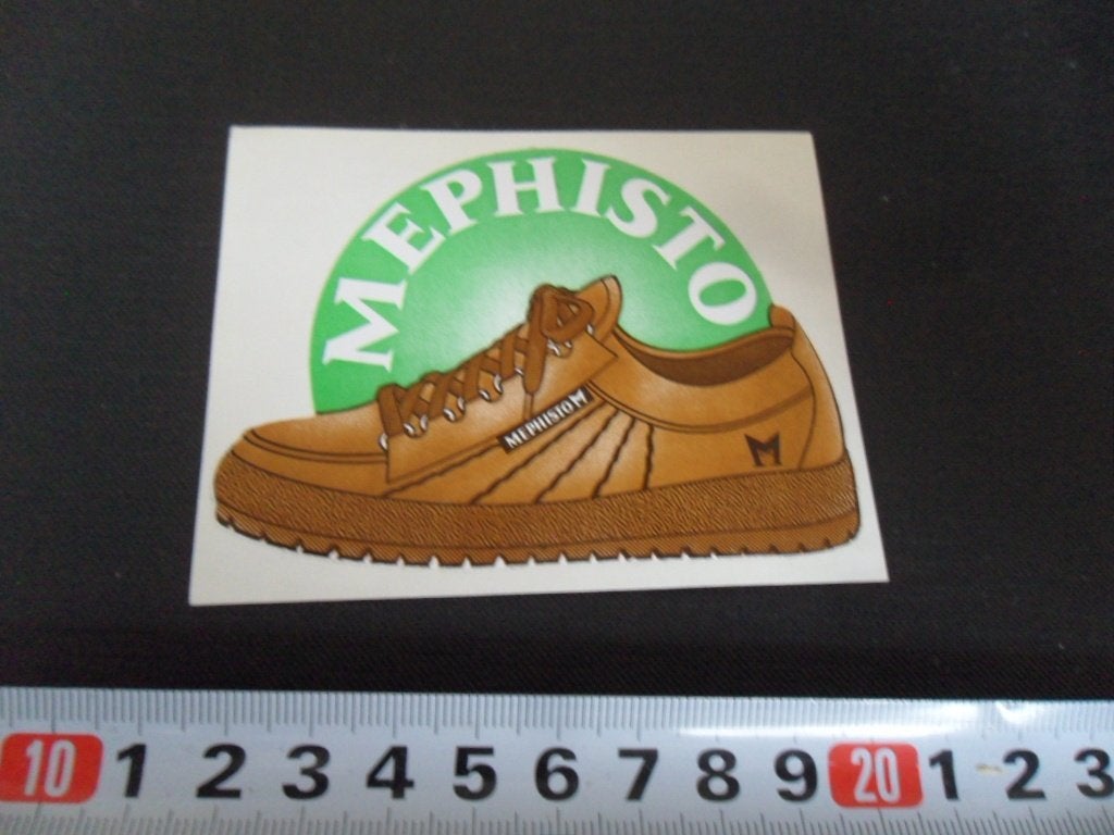 sticker MEPHISTO schoenen, Ophalen of Verzenden, Zo goed als nieuw