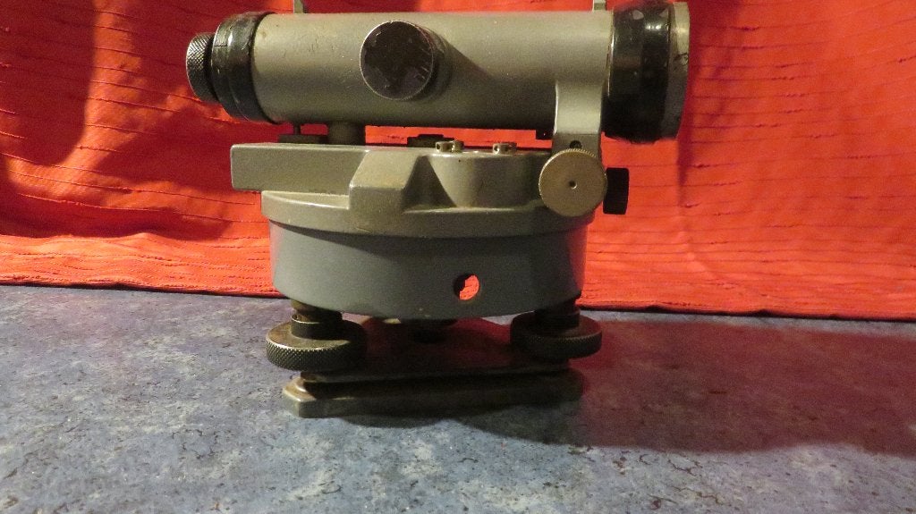 Miller Optische Landmeter, Ophalen of Verzenden, Gebruikt, Minder dan 400x, Onderdelen of Toebehoren