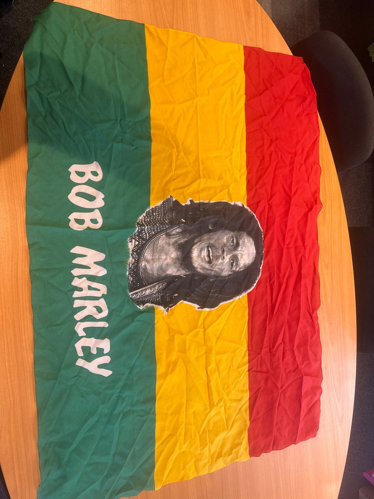 Bob Marley Rasta vlag, Diversen, Verzenden, Gebruikt
