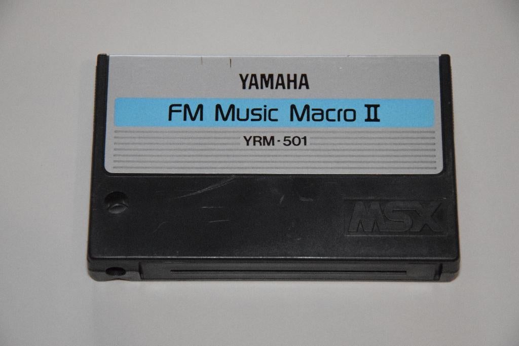 MSX : Yamaha FM Music Marco II (2) Cartridge (YRM-501), Ophalen of Verzenden, Yamaha
