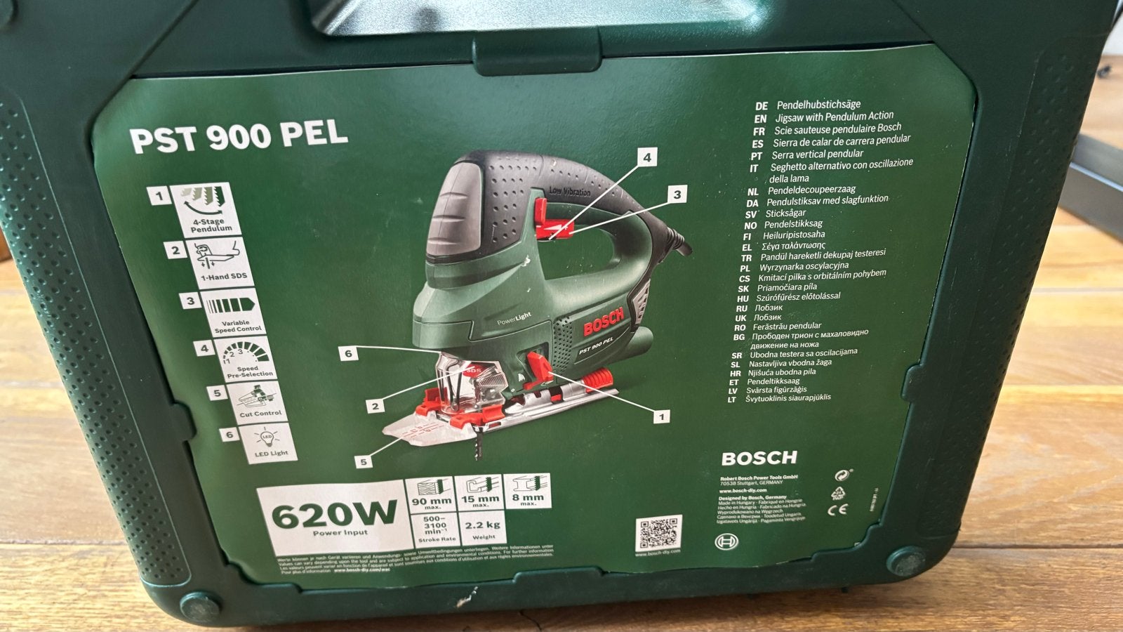 Foto 5 van Bosch PST 900 PEL decoupeerzaag met koffer