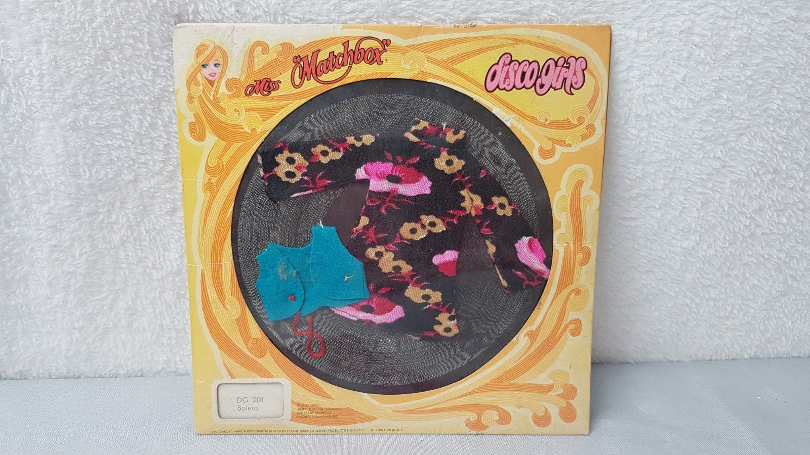 Vintage Miss Matchbox Disco Girls Bolero outfit 1972 Hasbro, Ophalen of Verzenden, Nieuw, Kleertjes