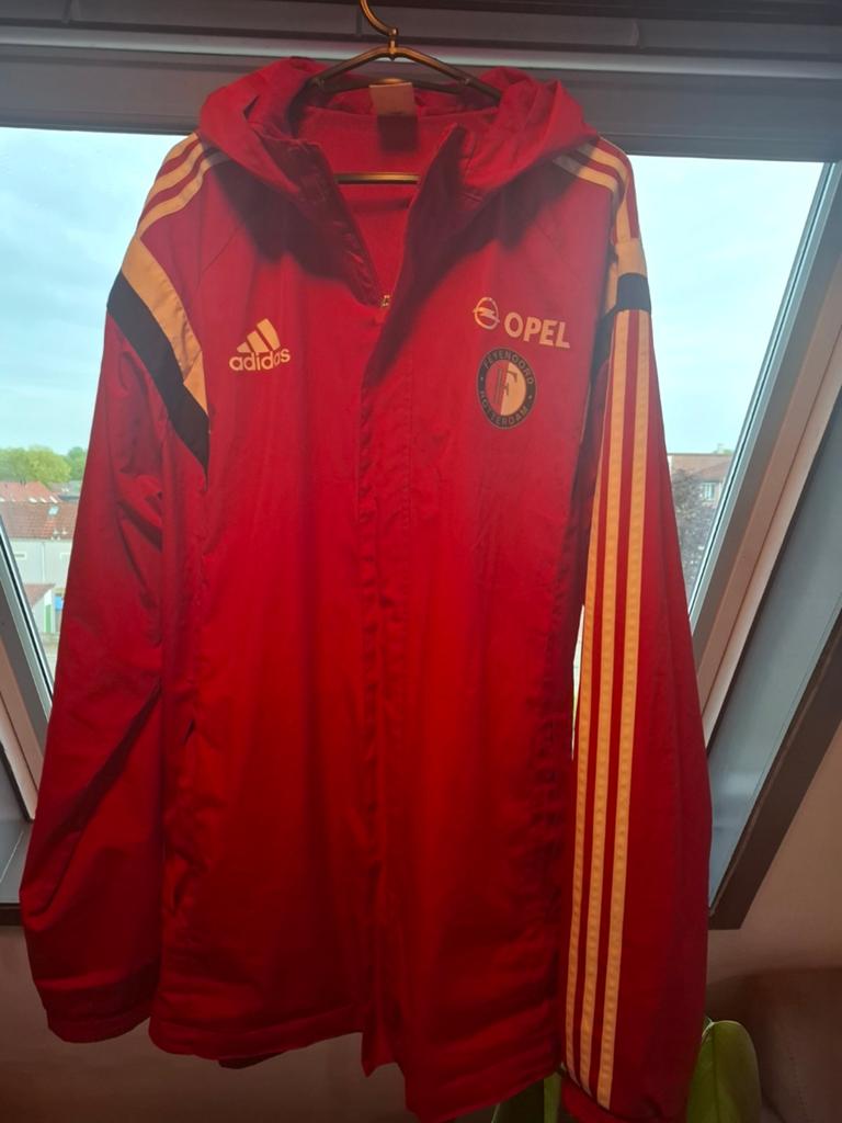 Feyenoord oldschool trainings vestje  XL 25 euro, Blauw, Maat 56/58 (XL), Ophalen of Verzenden, Zo goed als nieuw