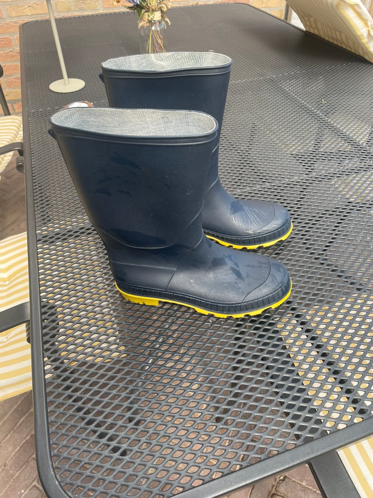 Prima kinderlaarzen, mt 36/37, Tuin en Terras, Werkkleding, Ophalen, Zo goed als nieuw, Laarzen