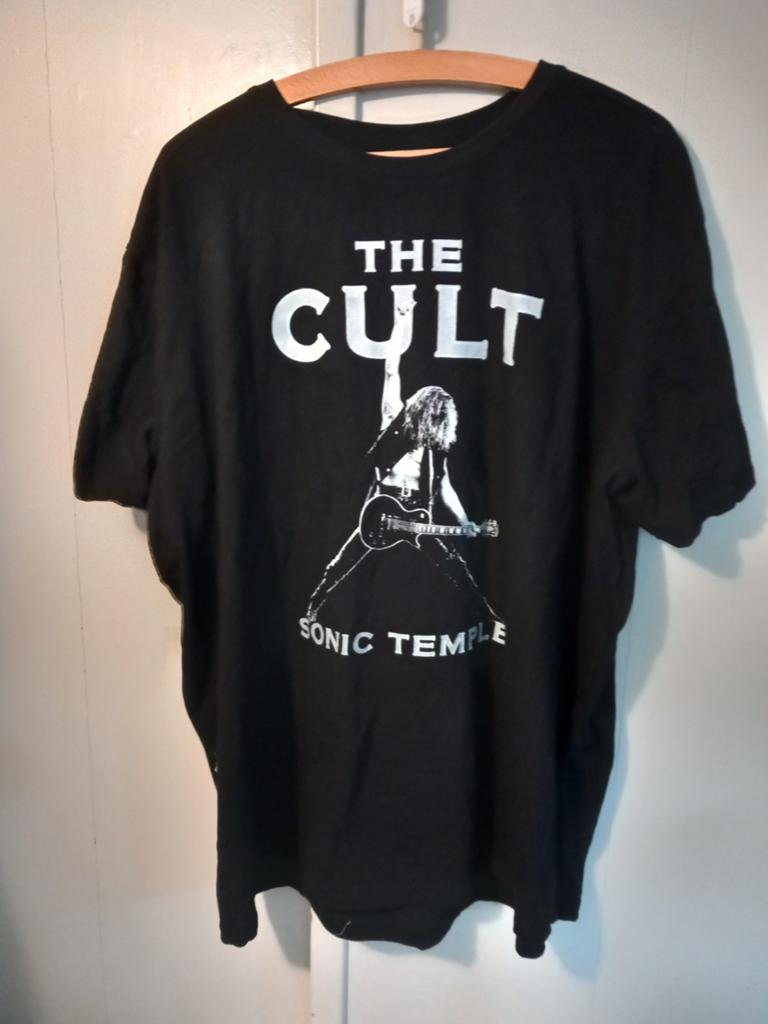 The Cult sonic temple T- Shirt 3 xxxl, Ophalen of Verzenden, Zo goed als nieuw, Overige maten, Zwart