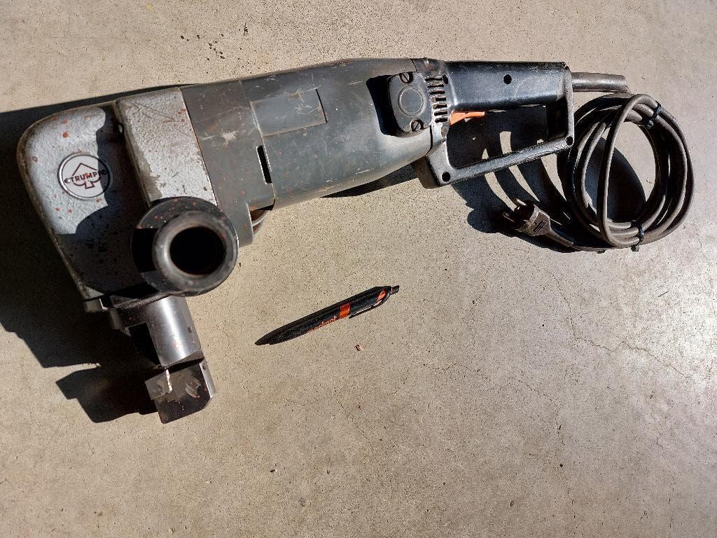 Trumpf Knabbelschaar 3,5mm plaatschaar knabbelaar 230v, ., Ophalen of Verzenden, Zo goed als nieuw, .