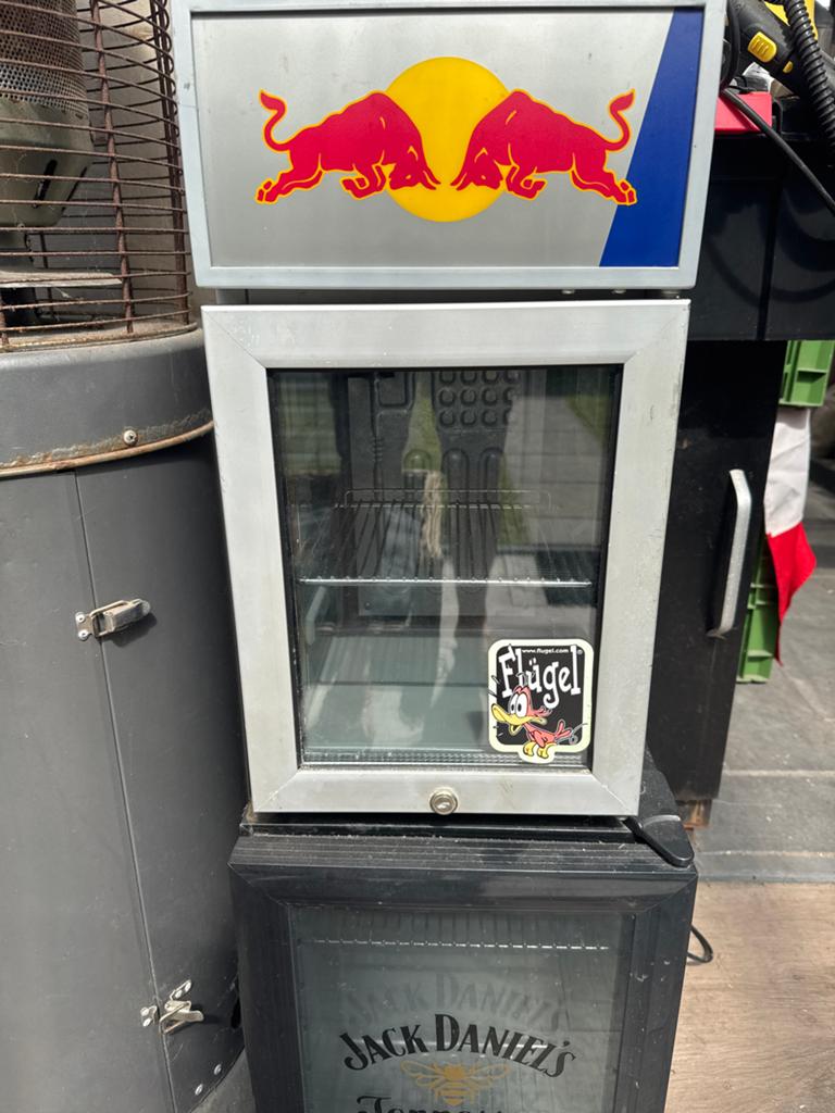 Red Bull Mini Koelkast - Perfect voor Drankjes, Ophalen of Verzenden, Minder dan 75 liter, Zonder vriesvak, Gebruikt