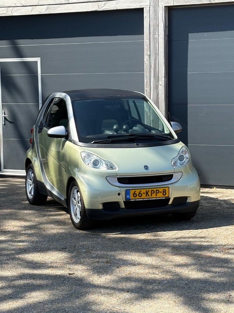 Smart ForTwo 1.0 52KW Coupe MHD AUT 2010 Grijs, Auto's, Smart, Automaat, Euro 5, 18 €/maand, 23 km/l