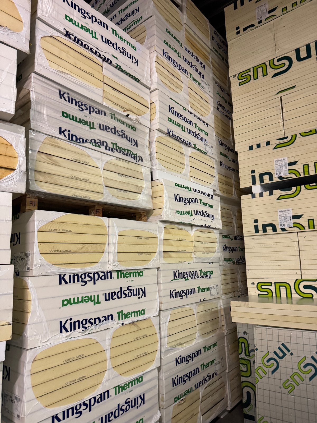 Kingspan pir isolatie bitumen gecacheerd, Doe-het-zelf en Verbouw, 12 cm of meer, Nieuw, Ophalen of Verzenden, Hardschuim (Pir)