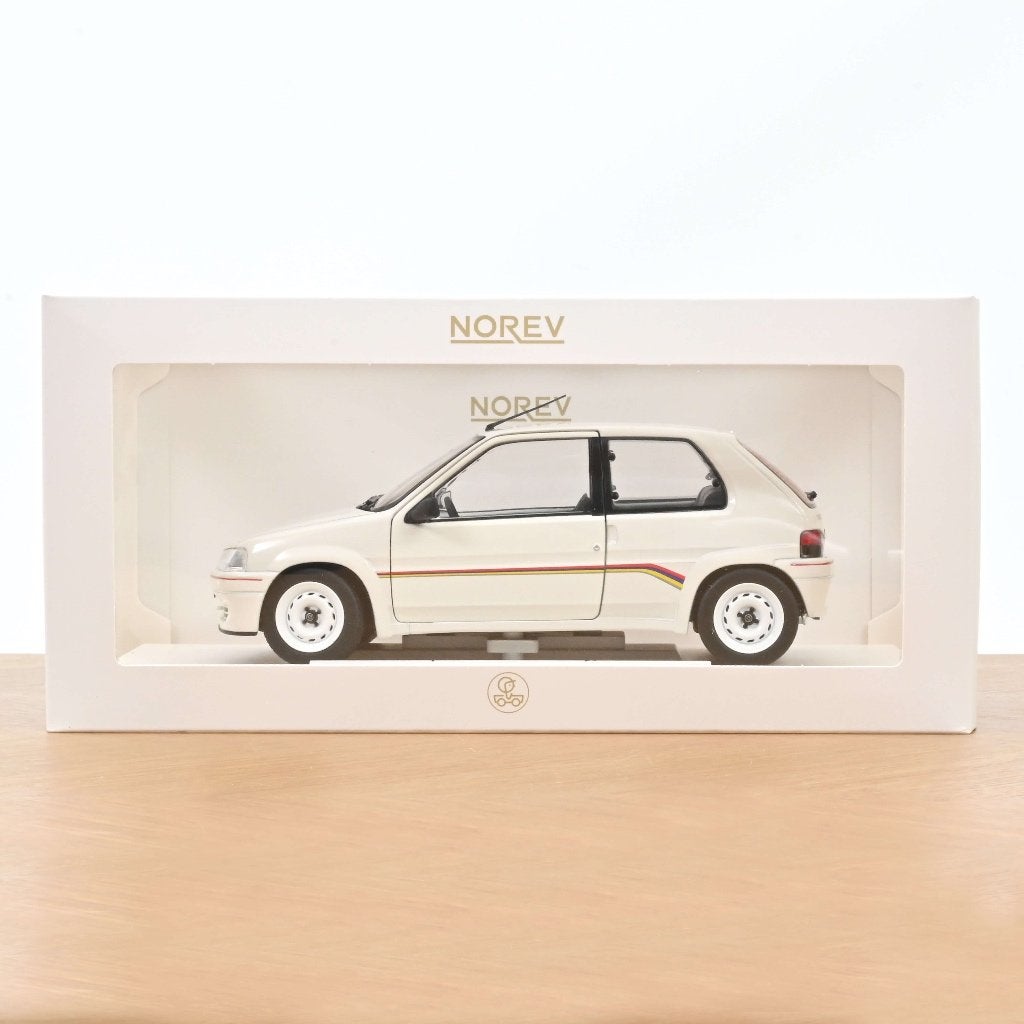 Peugeot 106 Rallye 1.3 1993 Wit schaal 1/18 NOREV Ref 184920, Verzenden, Nieuw, Auto, Norev