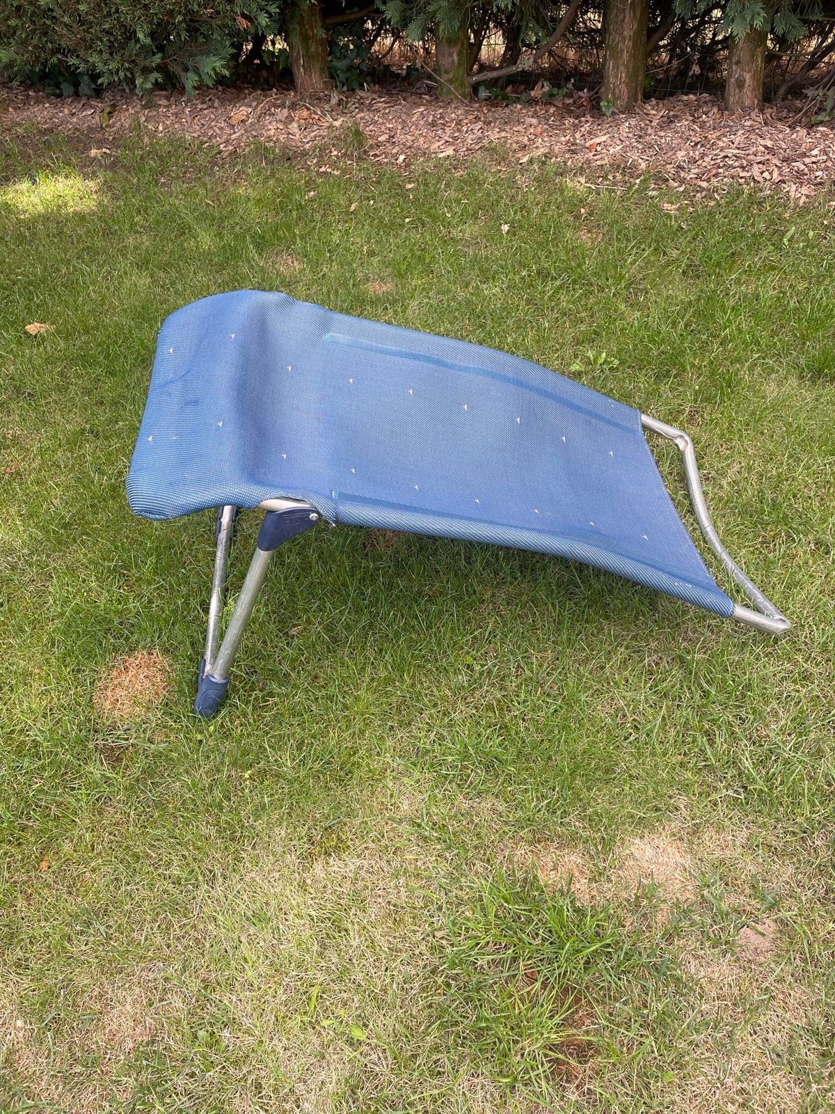 Crespo voetenbank - Comfortabel en opvouwbaar, Ophalen, Gebruikt, Campingmeubel-accessoire
