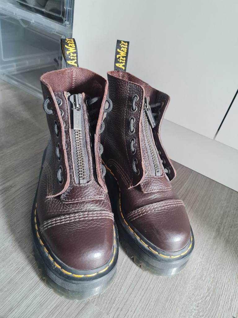 Dr. Martens sinclair burgundy 37, Kleding | Dames, Ophalen, Bruin, Lage of Enkellaarzen, Dr. Martens