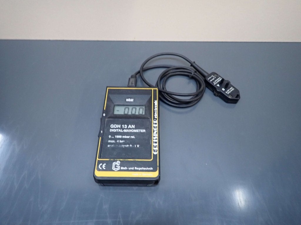 Greisinger GDH 13 AN  , Digitale manometer 0 - 1999 mbar, Niet ingevuld, Gebruikt, Niet ingevuld, Ophalen of Verzenden