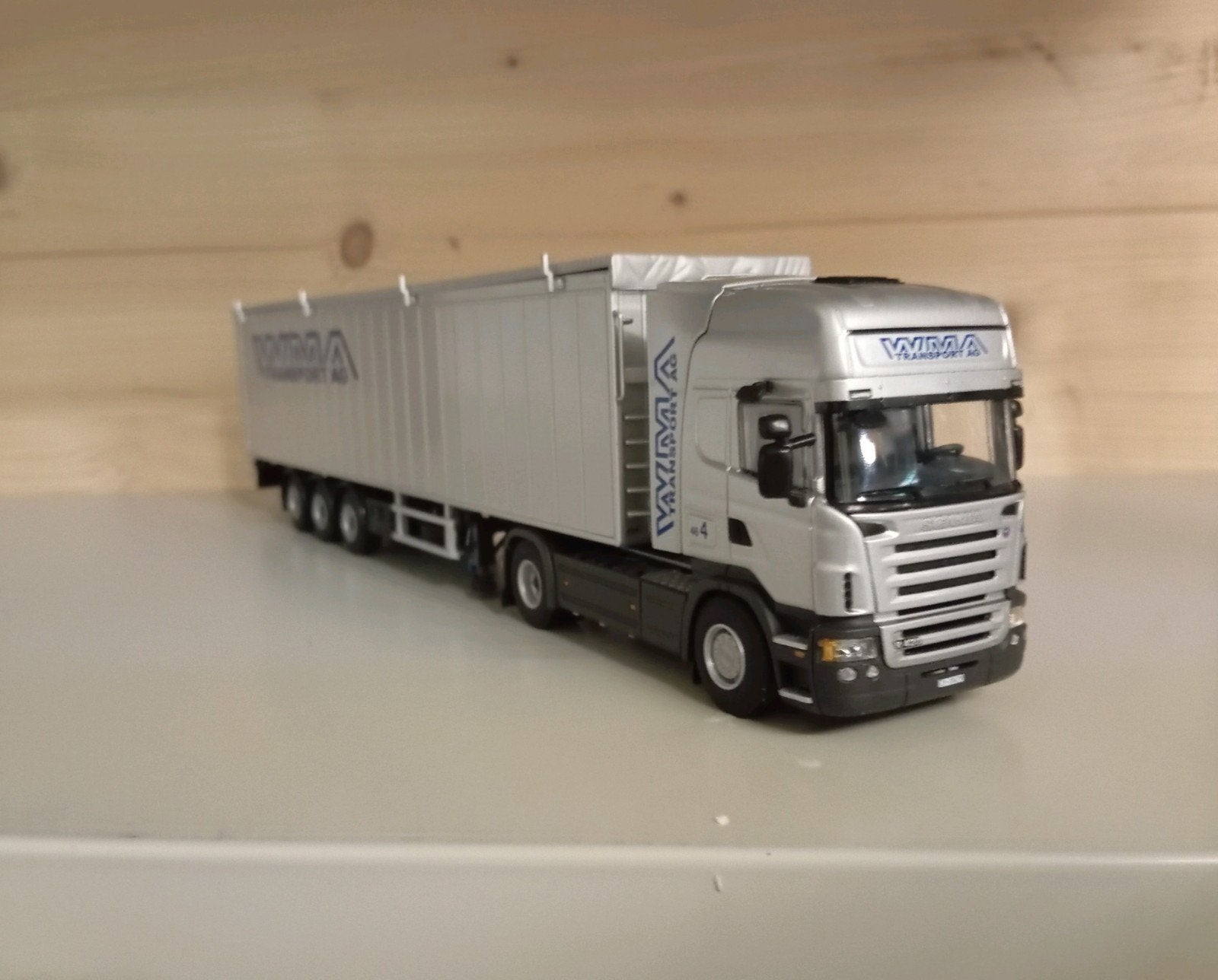 Scania R WMA transport WSI, Hobby en Vrije tijd, Modelauto's | 1:50, Ophalen of Verzenden, Nieuw, Bus of Vrachtwagen, Wsi