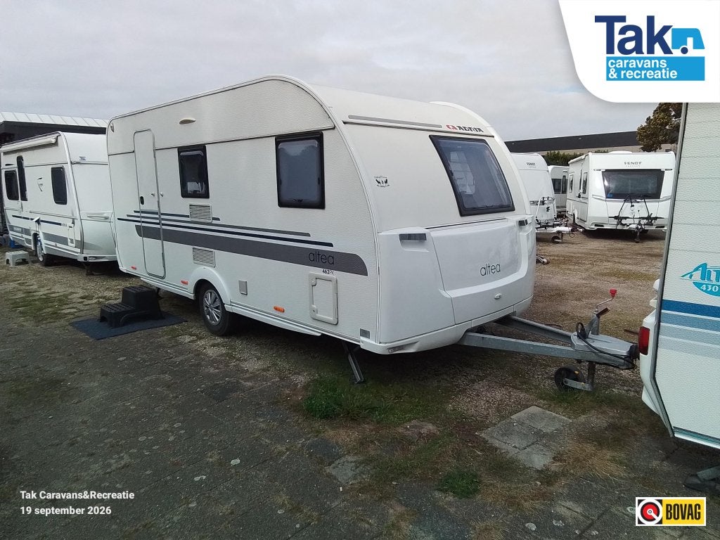 Adria Altea 462 PK, Dwars-stapelbed, Bedrijf, Treinzit, Adria