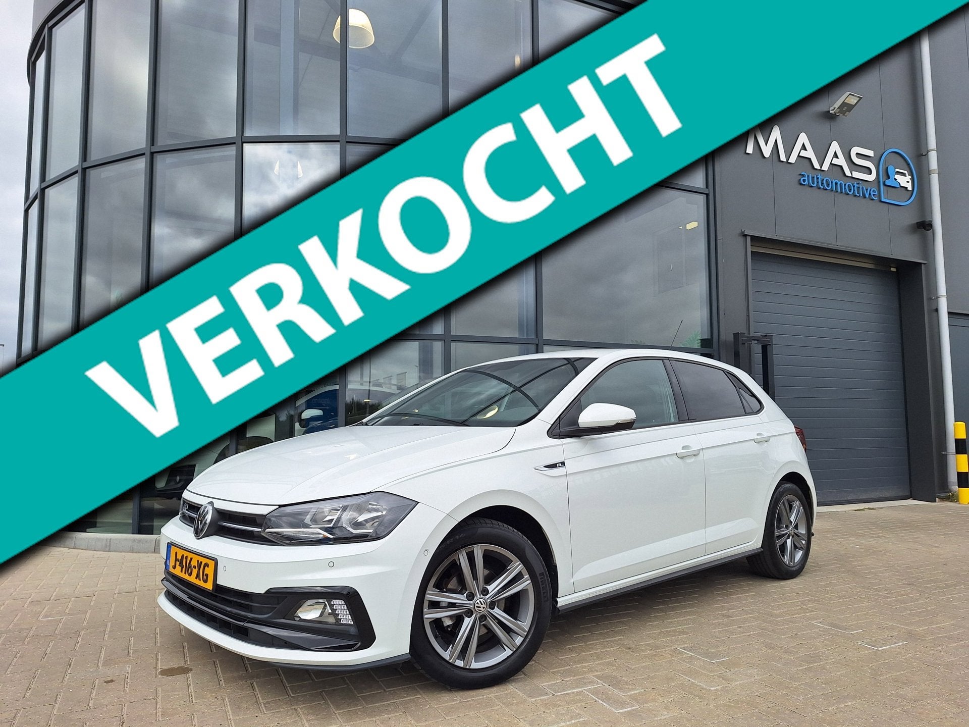 Volkswagen Polo 1.0 TSI Highline Business 3x R-Line VIRTUAL, Auto's, Gebruikt, Euro 6, 95 pk, 1055 kg