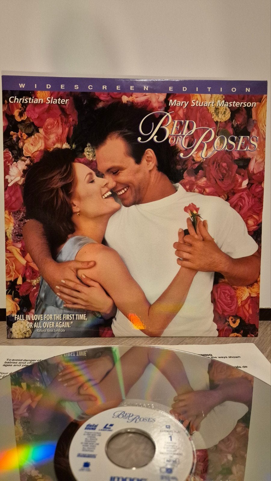 Bed of Roses Laserdisc, 1990 - 1999, Ophalen of Verzenden, Zo goed als nieuw, 12 inch