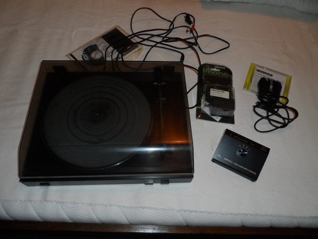 USB-platenspeler + extra's!!, Audio, Tv en Foto, Platenspelers, Zo goed als nieuw, Overige merken, Ophalen