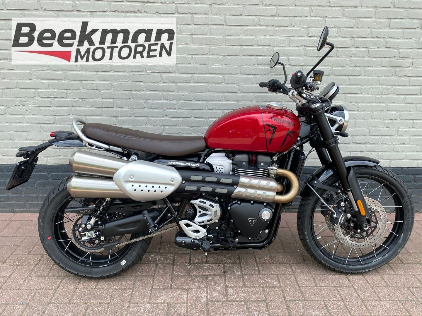 TRIUMPH SCRAMBLER 1200 X (bj 2024) 0KM NIEUW!, 2 cilinders, Motorrijbewijs A, Bedrijf, Onbekend