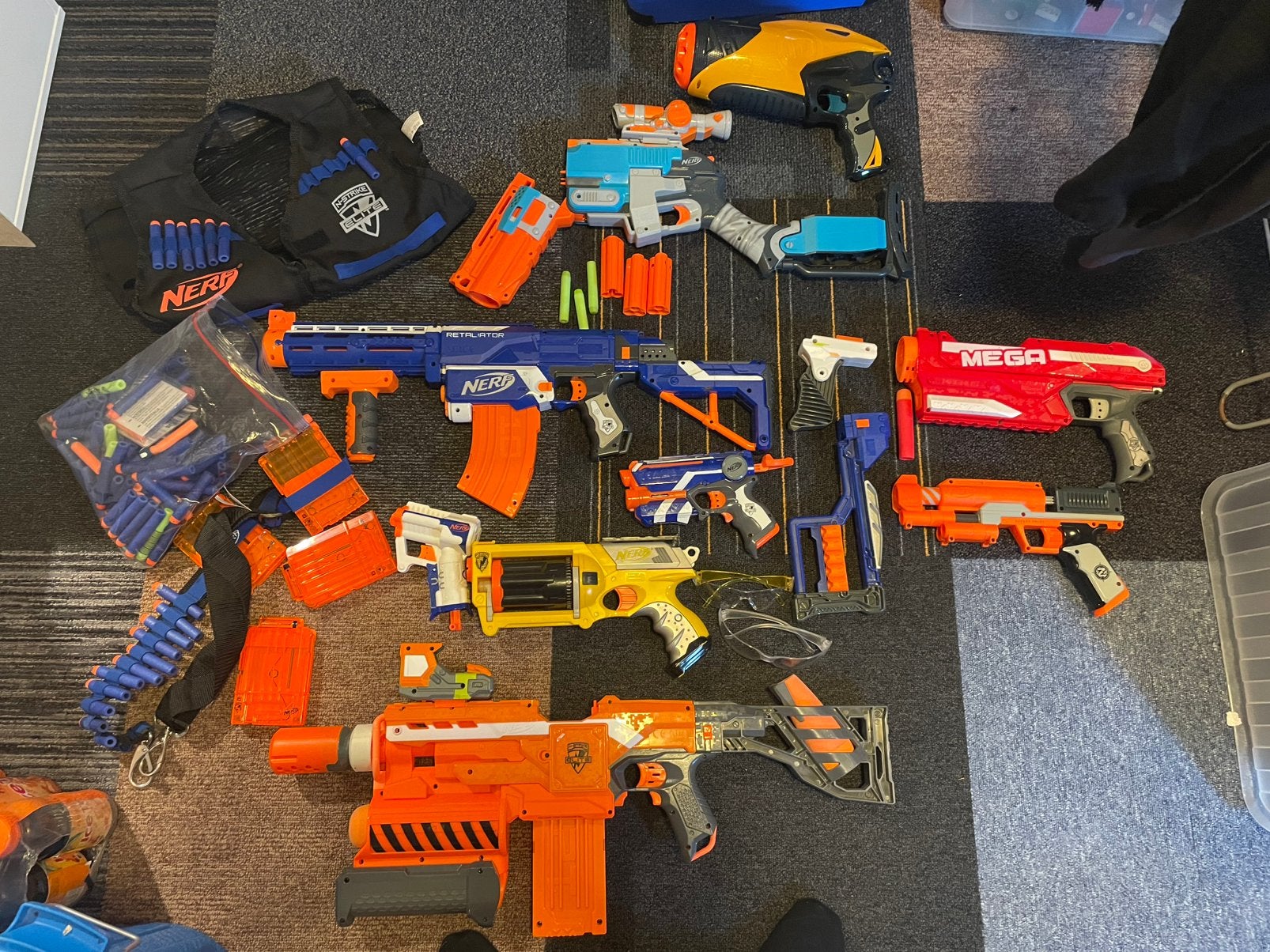 Nerfverzameling, Ophalen, Gebruikt