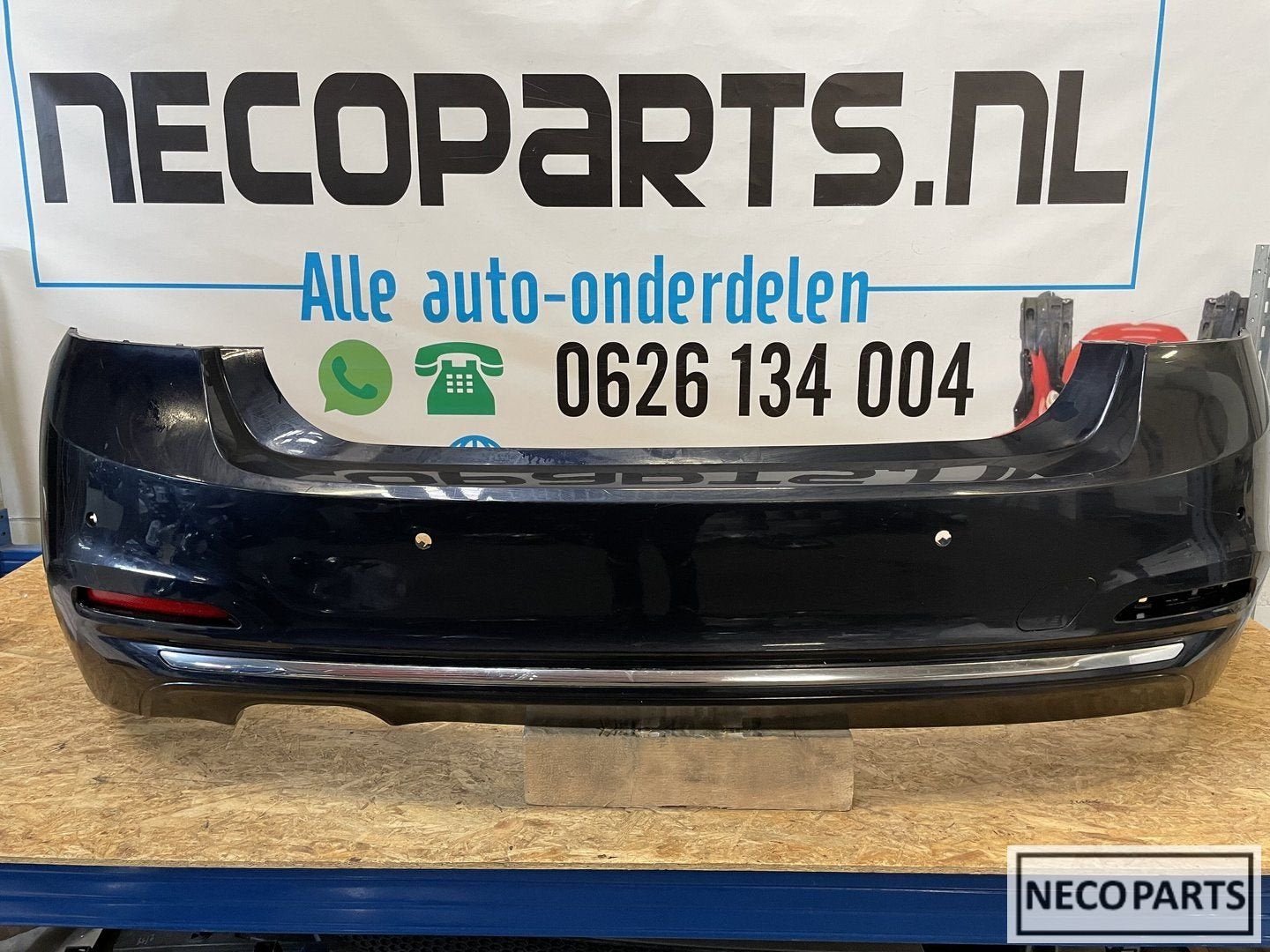 BUMPER BMW 3 SERIE F30 F31 LCI ACHTERBUMPER ORIGINEEL, Gebruikt, -, -, Ophalen of Verzenden