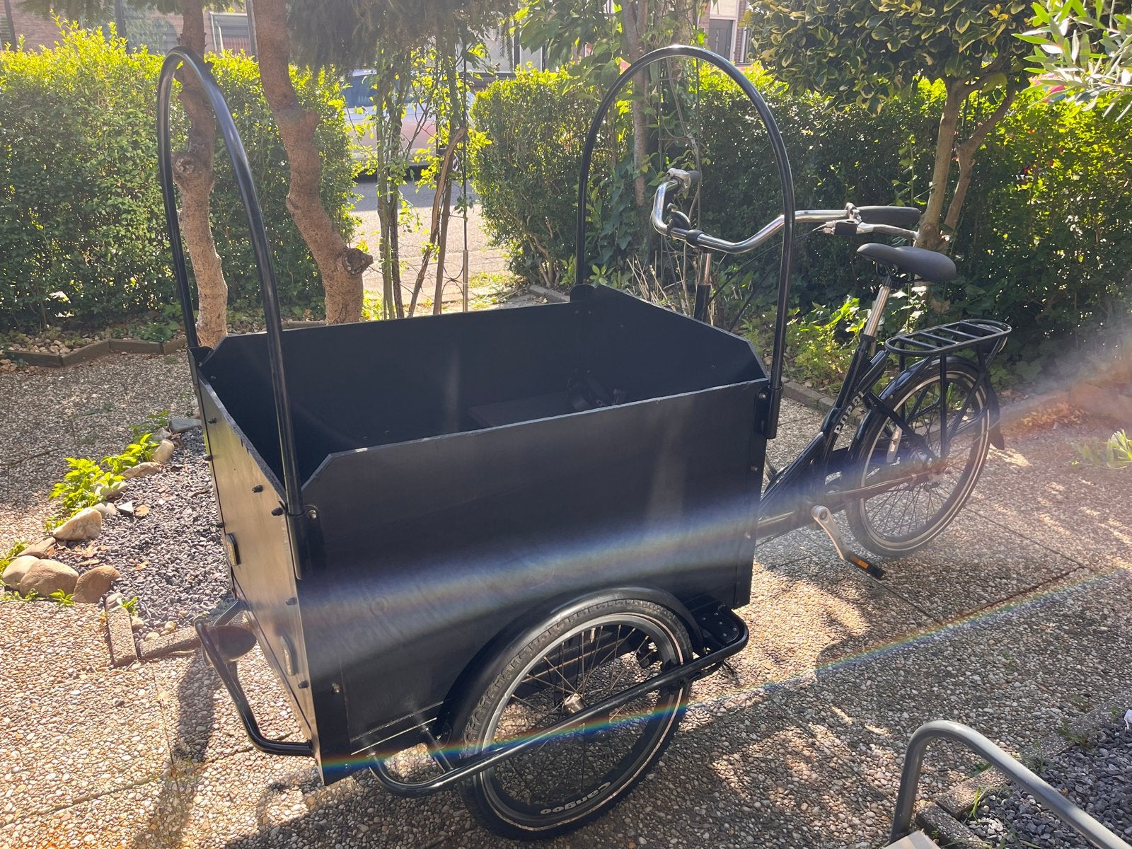 Popal Bakfiets - Ideaal voor Kinderen of Goederen, Fietsen en Brommers, Fietsen | Bakfietsen, Gebruikt, Goederen, Trommelrem, Ophalen