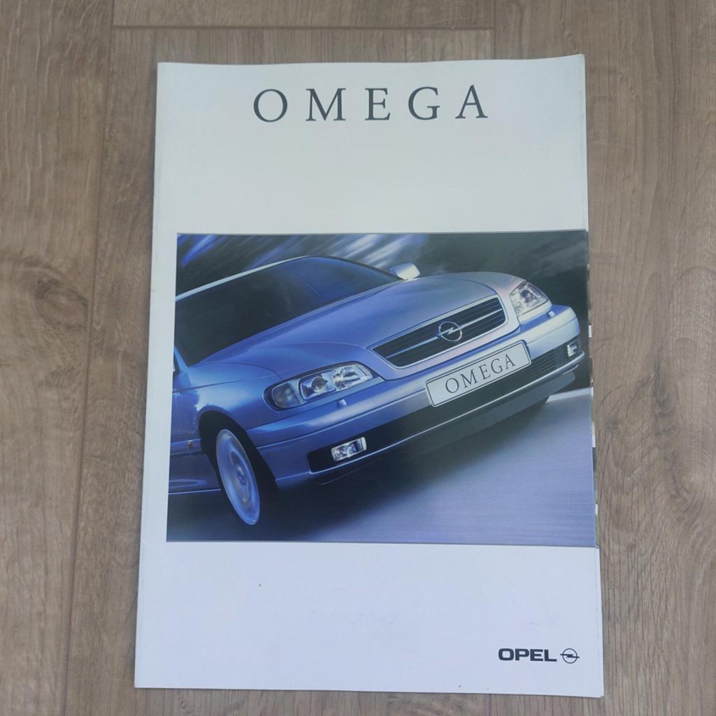 Opel Omega Auto Folder, Ophalen of Verzenden, Zo goed als nieuw, Opel