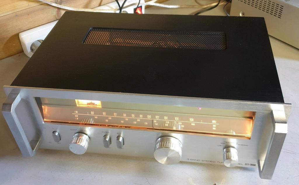 Eurofunk tuner eft-2000 zeldzaam zie fotos, Ophalen of Verzenden
