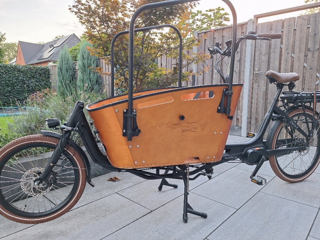 Elektrische bakfiets Vogue Carry, 4 kinderen of meer, Zo goed als nieuw, Elektrisch, Schijfrem