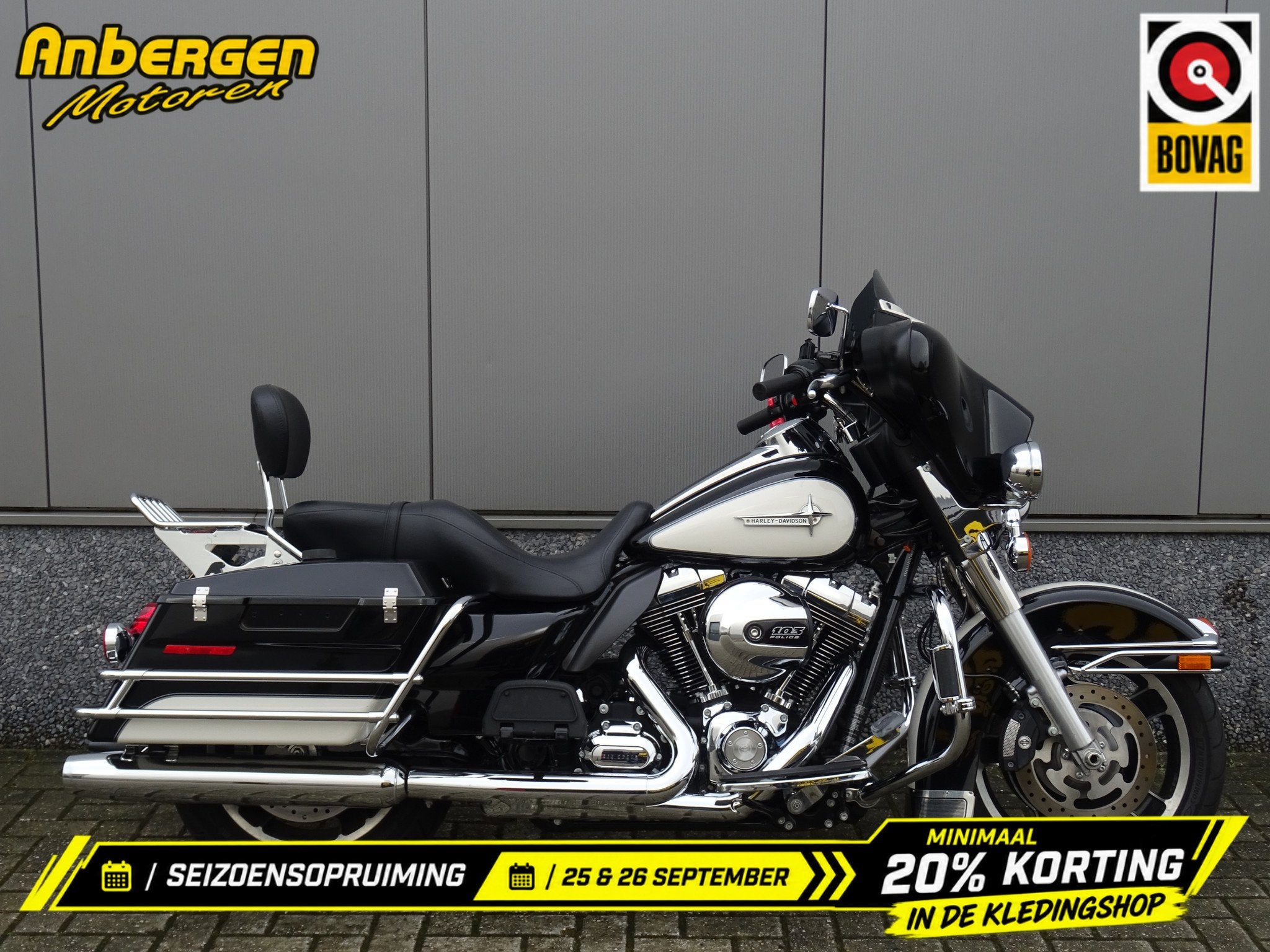 Harley-Davidson FLHF ELECTRA GLIDE POLICE (bj 2013), Motoren, 1688 cc, Chopper, Meer dan 35 kW, Gebruikt