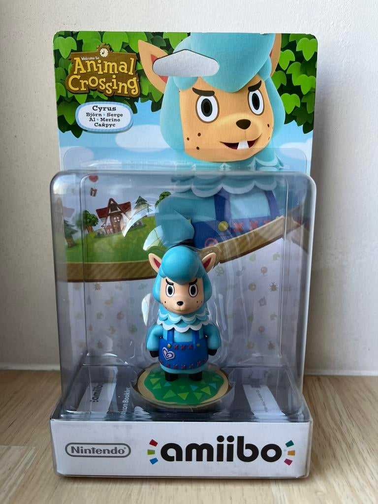 Amiibo Cyrus (Animal Crossing), Verzamelen, Poppetjes en Figuurtjes, Ophalen of Verzenden, Nieuw