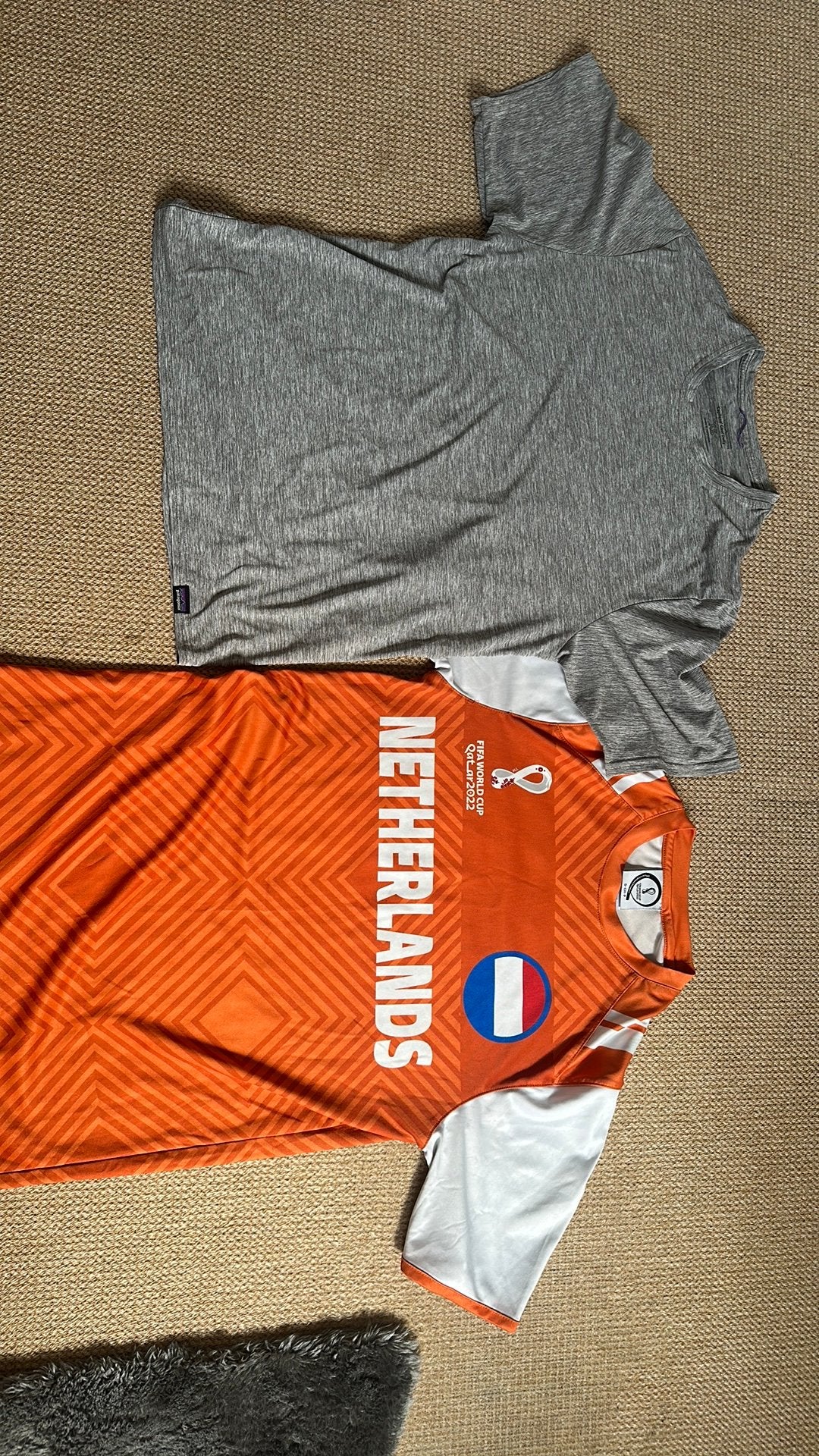 Nederlands voetbalshirt en Patagonia-sportshirt, Ophalen of Verzenden, Gebruikt, Shirt