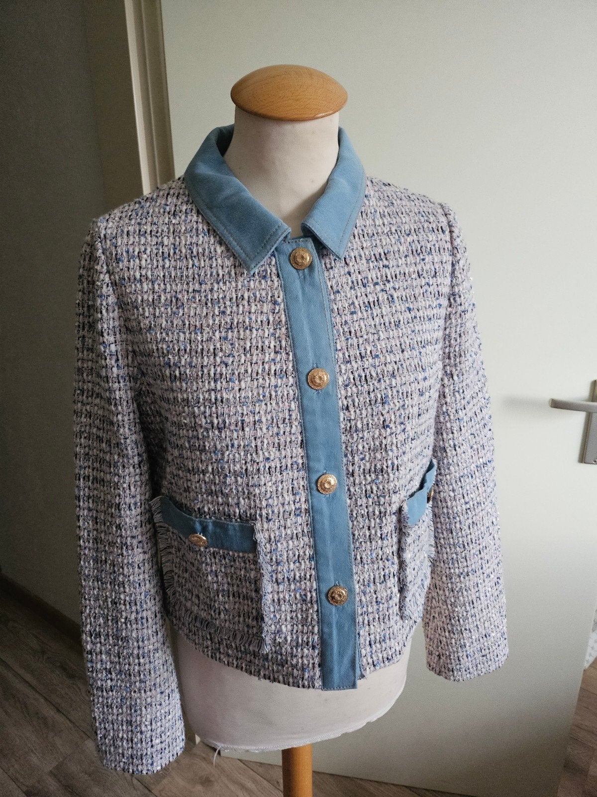 Orsay Jasje, Kleding | Dames, Jasjes, Kostuums en Pakken, Nieuw, Jasje, Maat 34 (XS) of kleiner, Blauw, Ophalen of Verzenden