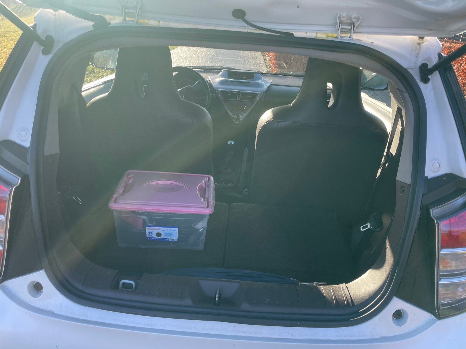 Toyota IQ parelmoer wit in goede staat, IQ, Particulier, Te koop, Benzine